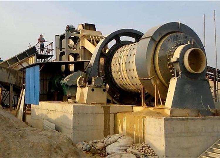 福建漳州200t/d制砂球磨机工艺流程设备